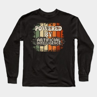 Powered by Artificial Intelligence Long Sleeve T-Shirt